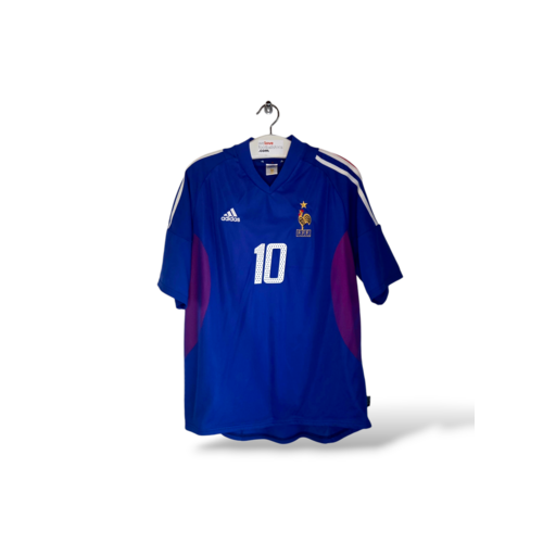 Adidas Original Adidas Vintage-Fußballtrikot Frankreich Weltmeisterschaft 2002