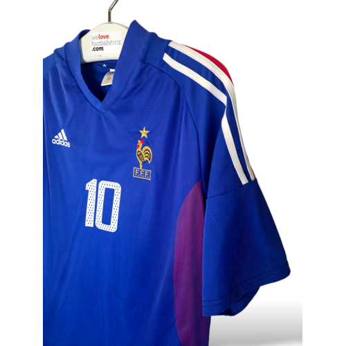 Adidas Original Adidas Vintage-Fußballtrikot Frankreich Weltmeisterschaft 2002