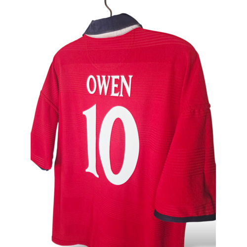 Umbro Originelles Retro-Vintage-Fußballtrikot England EURO 2000