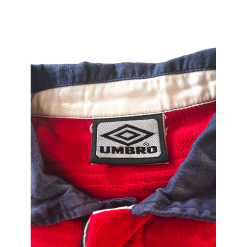 Umbro Originelles Retro-Vintage-Fußballtrikot England EURO 2000