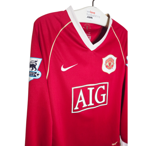 Nike Original retro vintage football shirt Manchester United 2006/07