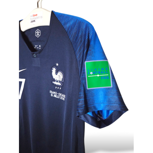 Nike Original retro vintage football shirt France World Cup 2018