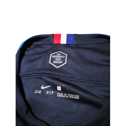 Nike Original retro vintage football shirt France World Cup 2018