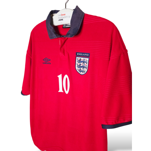 Umbro Origineel retro vintage voetbalshirt Engeland EURO 2000
