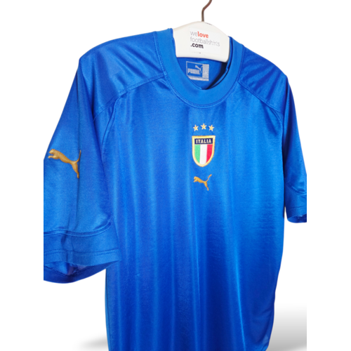 Puma Originelles Retro-Vintage-Fußballtrikot Italien EURO 2004