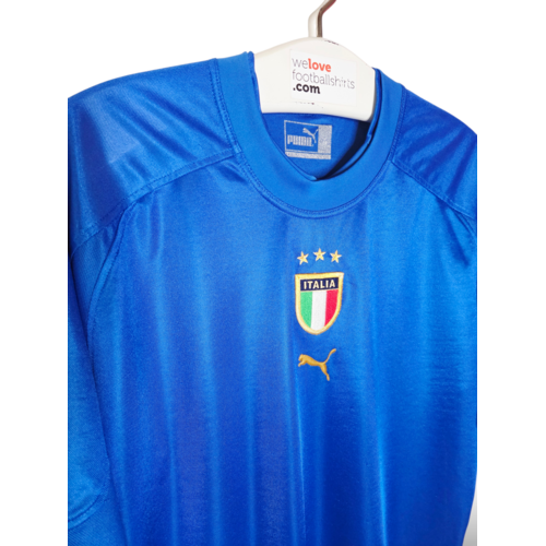 Puma Originelles Retro-Vintage-Fußballtrikot Italien EURO 2004