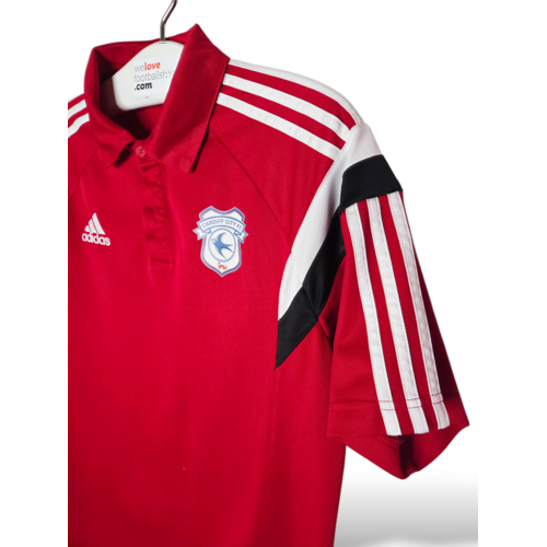 Adidas Origineel voetbal polo Cardiff City F.C. 2015/16