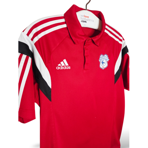 Adidas Origineel voetbal polo Cardiff City F.C. 2015/16
