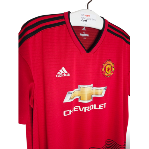 Adidas Original retro vintage football shirt Manchester United 2018/19