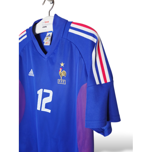 Adidas Original Adidas vintage football shirt France World Cup 2002