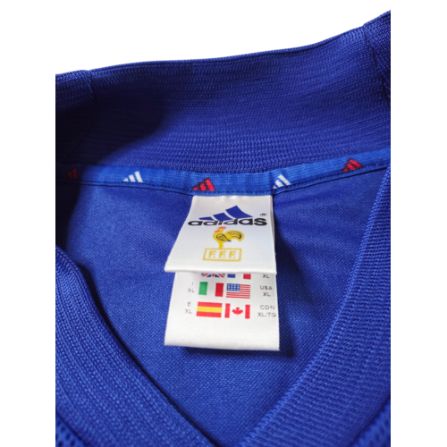 Adidas Original Adidas vintage football shirt France World Cup 2002