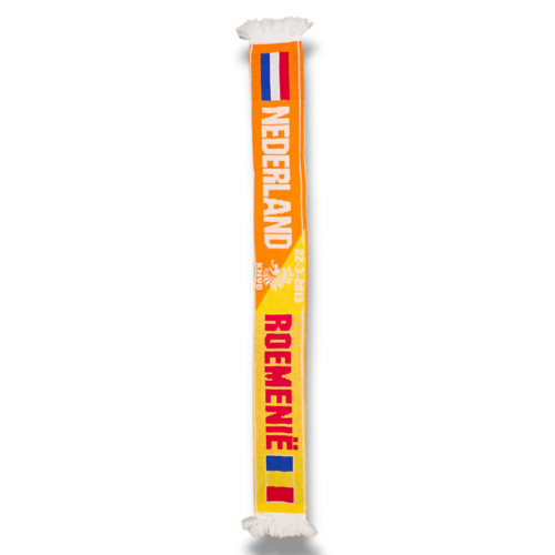 Original Football Scarf Netherlands - Romania