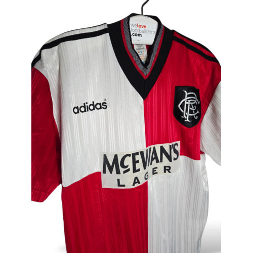 Adidas Originelles Retro-Vintage-Fußballtrikot Rangers FC 1995/96
