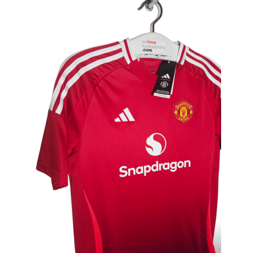 Adidas Origineel retro vintage voetbalshirt Manchester United 2024/25