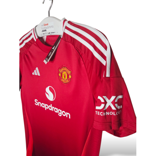 Adidas Origineel retro vintage voetbalshirt Manchester United 2024/25