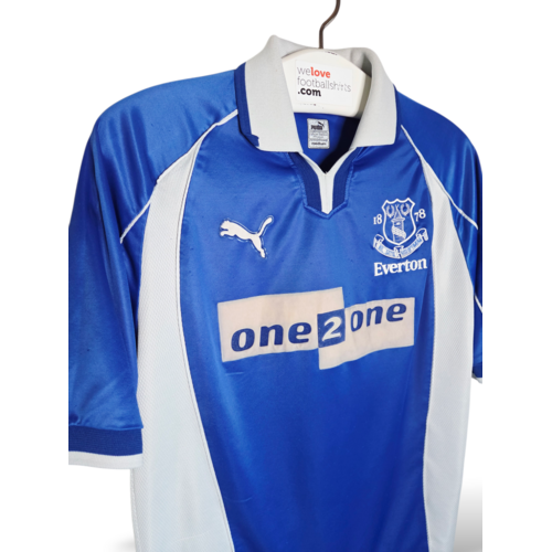 Puma Original retro vintage football shirt Everton 2000/02