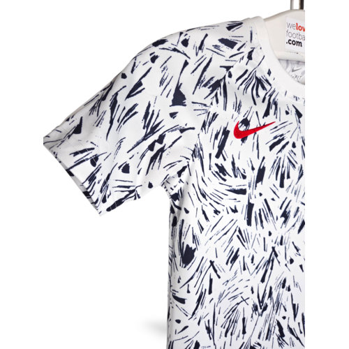 Nike Origineel retro vintage kinder voetbalshirt Frankrijk 2020