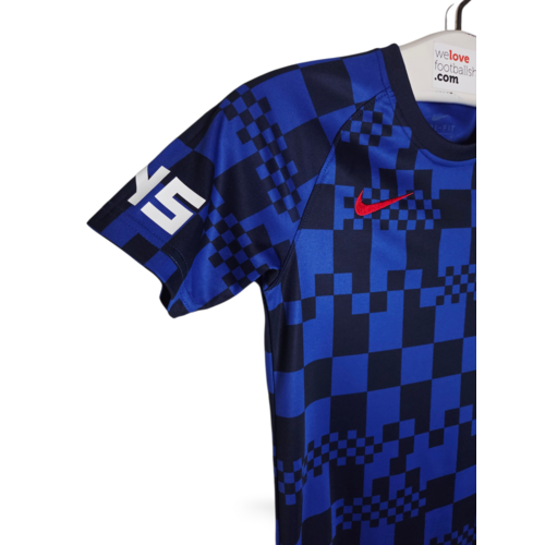 Nike Original retro vintage children's football shirt Croatia 2020/21