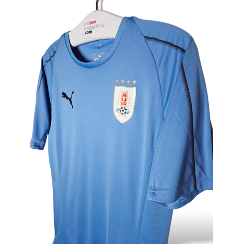 Puma Origineel retro vintage voetbalshirt Uruguay 2018/19