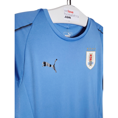 Puma Origineel retro vintage voetbalshirt Uruguay 2018/19