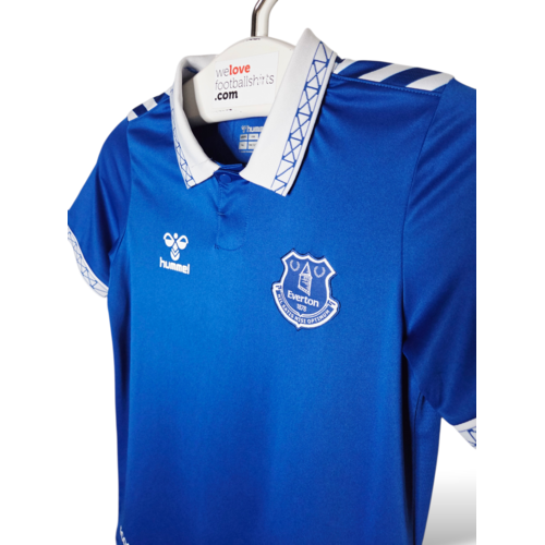 Hummel Origineel retro vintage kinder voetbalshirt Everton 2023/24