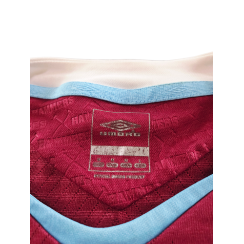 Umbro Originelles Retro-Vintage-Fußballtrikot West Ham United 2008/09
