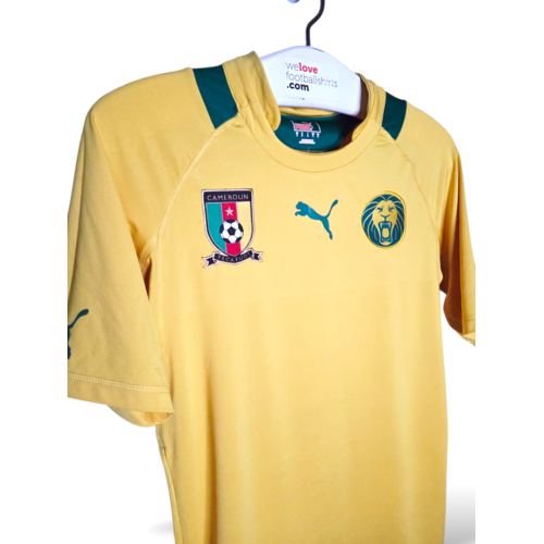 Puma Origineel retro vintage voetbalshirt Kameroen 2012/13