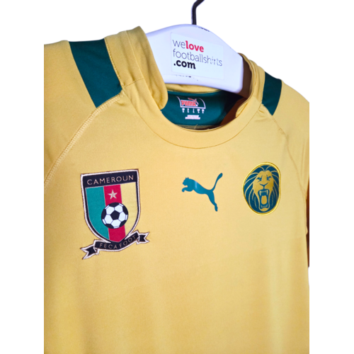 Puma Origineel retro vintage voetbalshirt Kameroen 2012/13