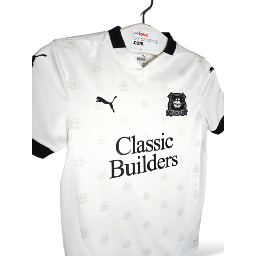 Puma Origineel retro vintage kinder voetbalshirt Plymouth Argyle F.C. 2024/25