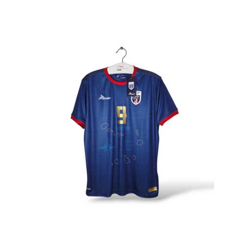 Tempo Origineel retro vintage voetbalshirt Kaapverdië 2024