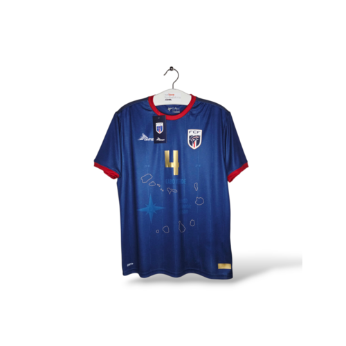 Tempo Origineel retro vintage voetbalshirt Kaapverdië 2024