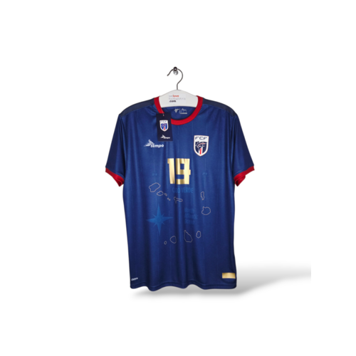 Tempo Origineel retro vintage voetbalshirt Kaapverdië 2024