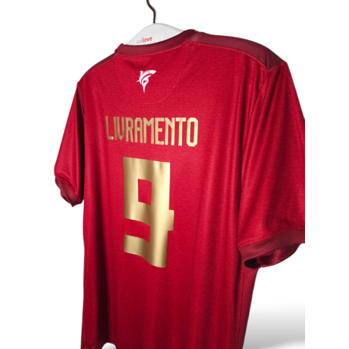 Tempo Origineel retro vintage voetbalshirt Kaapverdië 2024