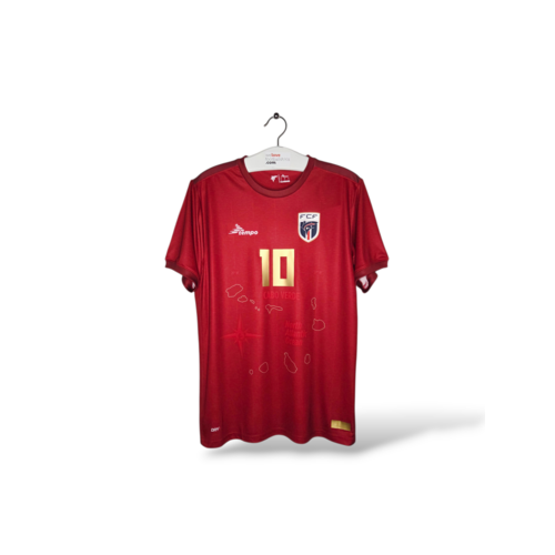 Tempo Origineel retro vintage voetbalshirt Kaapverdië 2024