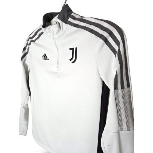 Adidas Original Vintage 1/3 zip Fußballjacke Juventus 2021/22