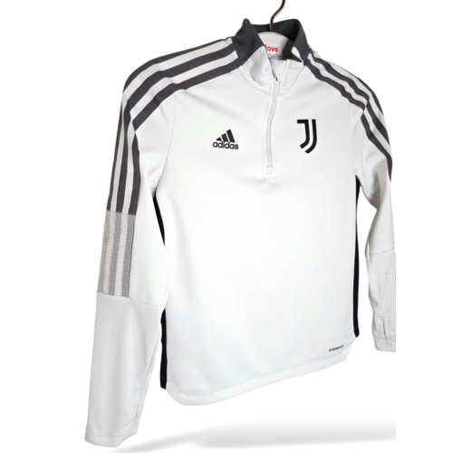 Adidas Original Vintage 1/3 zip Fußballjacke Juventus 2021/22