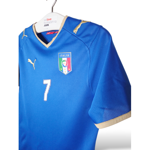 Puma Origineel retro vintage voetbalshirt Italië EURO 2008
