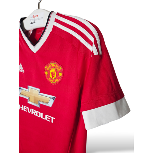 Adidas Origineel retro vintage voetbalshirt Manchester United 2015/16