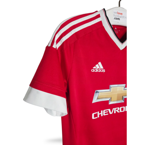 Adidas Origineel retro vintage voetbalshirt Manchester United 2015/16