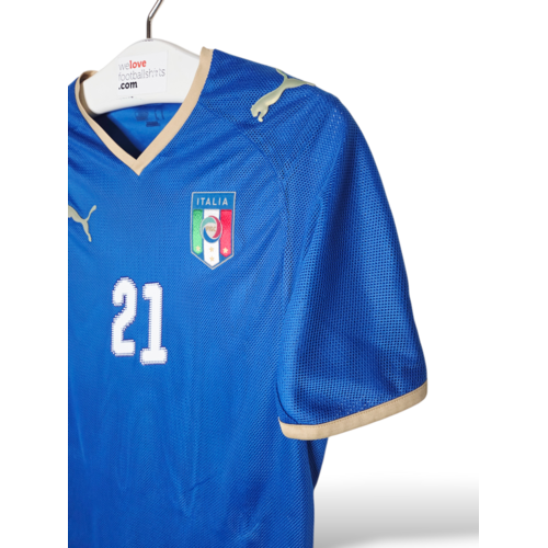 Puma Origineel retro vintage voetbalshirt Italië EURO 2008