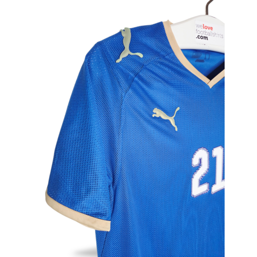 Puma Origineel retro vintage voetbalshirt Italië EURO 2008