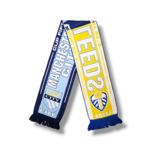 Fußballschal Manchester City - Leeds United