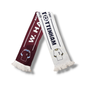 Football Scarf West Ham United - Tottenham Hotspur Football Scarf West Ham United - Tottenham Hotspur