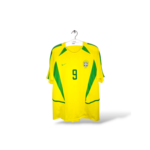 Nike Original retro vintage football shirt Brazil World Cup 2002