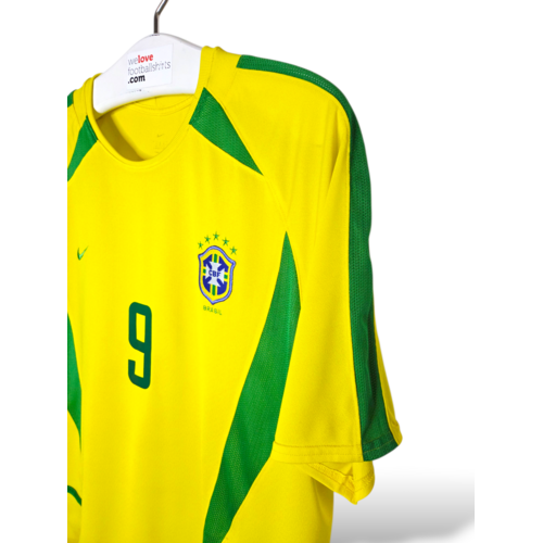 Nike Original retro vintage football shirt Brazil World Cup 2002