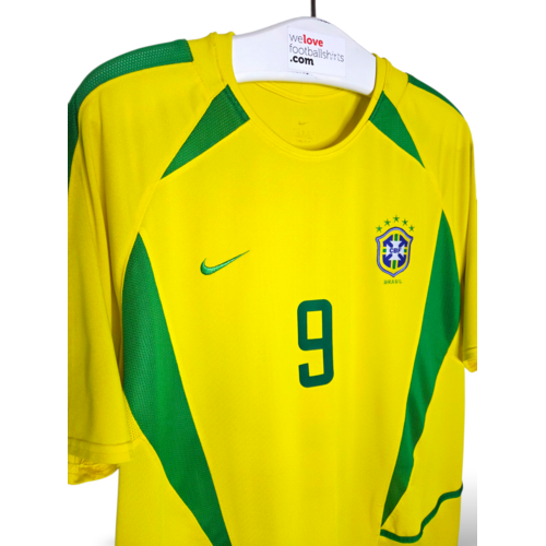 Nike Original retro vintage football shirt Brazil World Cup 2002