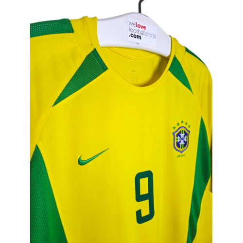 Nike Original retro vintage football shirt Brazil World Cup 2002