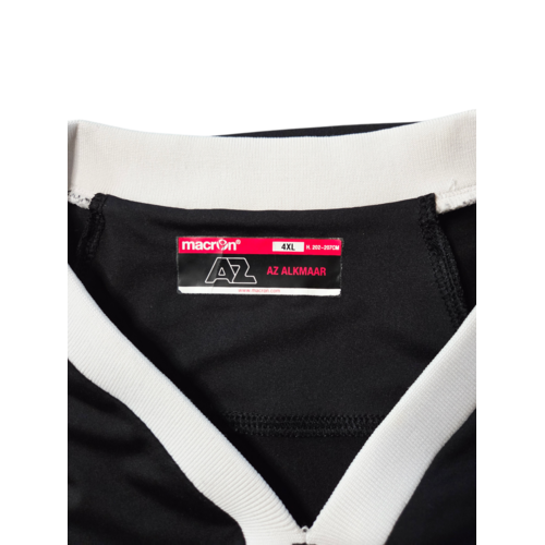 Macron Originelles Retro-Vintage-Fußballtrikot AZ Alkmaar 2014/15