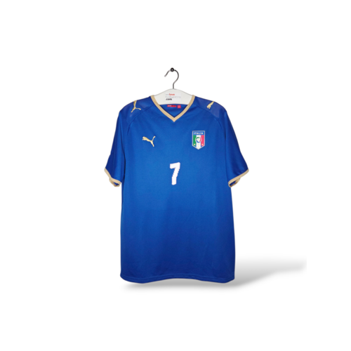 Puma Originelles Retro-Vintage-Fußballtrikot Italien EURO 2008