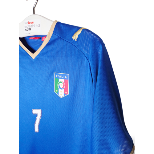 Puma Originelles Retro-Vintage-Fußballtrikot Italien EURO 2008